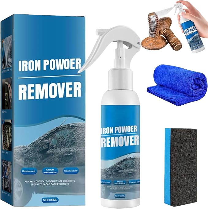 Multi-functional Quick-acting Rust Removal Spray, Portable Rust Remover Spray for Metal, Car Rust Removal Spray (1 Pc/100ml)