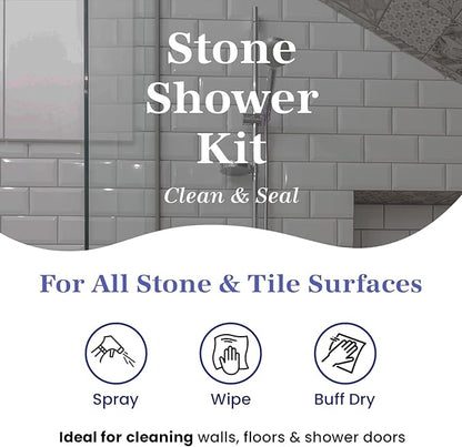 Marblelife Stone Shower Kit – Clean & Seal – (MTC-41150, MMSR-41190, SSR-41200, SSL-41230, MFT-55225)