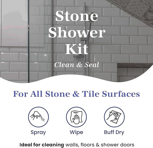 Marblelife Stone Shower Kit – Clean & Seal – (MTC-41150, MMSR-41190, SSR-41200, SSL-41230, MFT-55225)