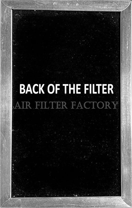 Air Filter Factory Charcoal Filter 230W1A011B Replacement For LG Kenmore GE LMV1630WW, LMV1630BB, MVH1615WW, MV1610ST 4-7/8" X 7-3/4" X 3/8" Charcoal Carbon Microwave Oven Filter 2-Pack