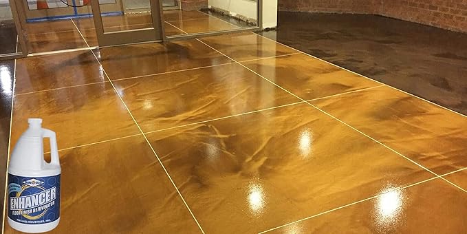 SunGlo Enhancer - Rejuvenate Floor Finish, Spray Buff for Floors Cleaning Supplies, Hardwood Floor Polish (4x1 Gallon Case)