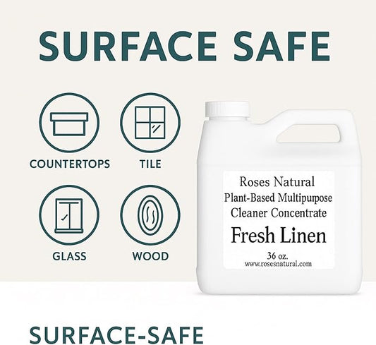 Multipurpose Cleaner Concentrate, 36 oz | Plant-Based, Non-Toxic, Biodegradable | Streak-Free Cleaning for Kitchen, Bathroom, Glass & Floors (Holiday Pine)