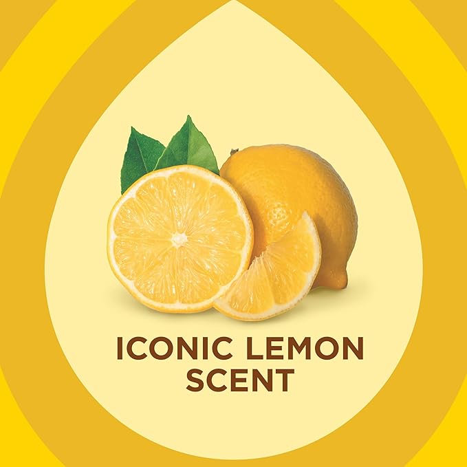 Pledge Enhancing Polish Spray, Wood Furniture & Stainless Steel Polish, Remove Dust and Fingerprints, Fast Shine and Protect, Prevent Scratches & Knicks - Lemon Scent, 9.7oz, Pack of 2