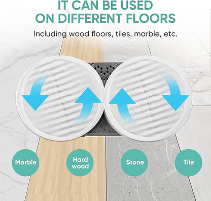 8 Pack Spin-Wave Mop Replacement Pads Compatible with Bissell Spin-Wave 2039,2039A,2124,2307,23157,20391,20399 Series Steam Mop Pads for Bissell Spin-Wave Hard Floor Cleaner