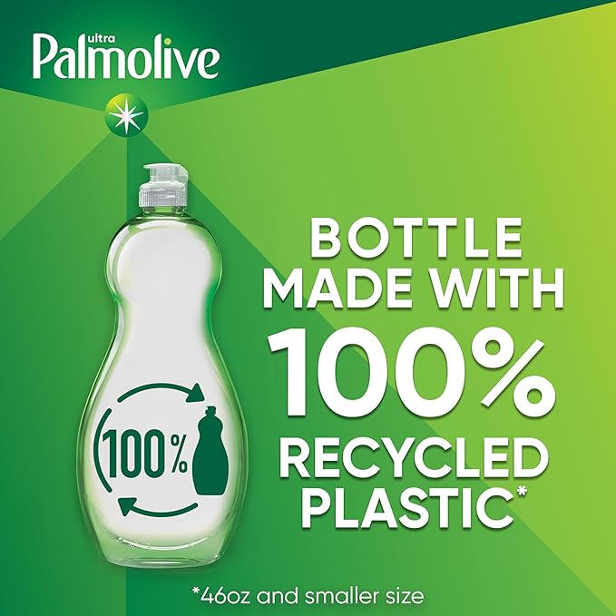 Palmolive Ultra Strength Liquid Dish Soap, Original Green, 32.5 Fluid Ounce (Pack of 2)