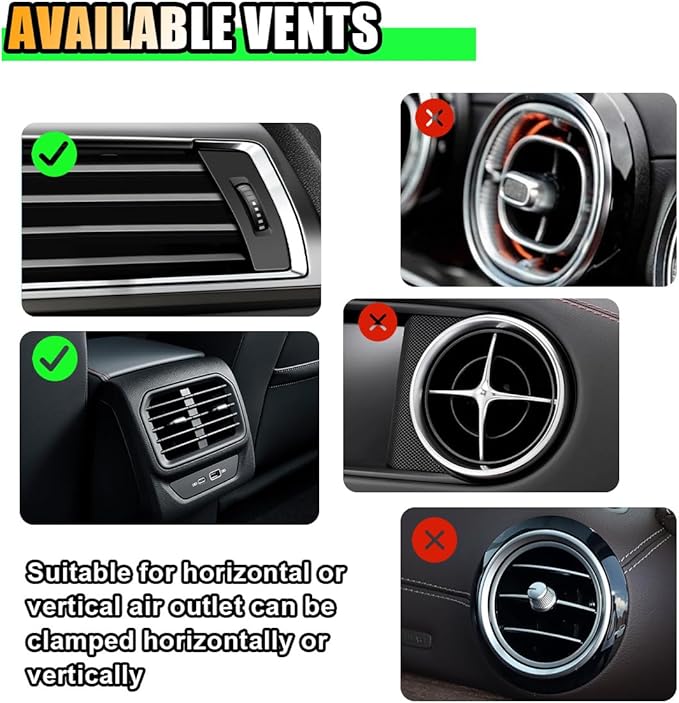 4PCS Plant Car Air Freshener Vent Clip, 3D Artificial Aromatherapy Diffuser, Cute Mini Flower Vase, Creative Interior Decoration Accessories (Type 1)
