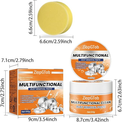 Stainless Steel Scratch Remover for Appliances, Multi-Purpose Scratch Remover Paste for Oven, Sink, Fridge & Cookware, Cleans Grease, Scuffs & Restores Shine (1)