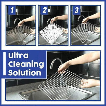 Kitchen All-Purpose Bubble Cleaner, Foam Spray Grease Cleaner,Multi-Function Cleaning Agent with Lavender Scent, Bathroom Rinse New Cleaner Free Kitchen Bubble Cleaner (100ml)