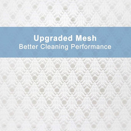 Muchfun 2Pcs Durable Diamond Mesh Laundry Bags for Delicates 24 x 24 Inches (2 XX-Large)