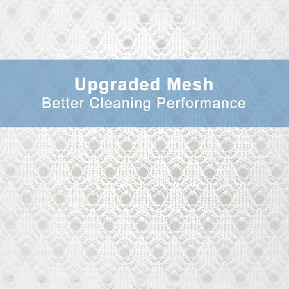 Muchfun 3Pcs Durable Diamond Mesh Laundry Bags for Delicates (1Large, 1Medium, 1Small)