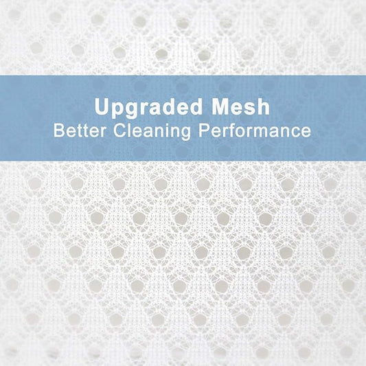 Muchfun 3Pcs Durable Diamond Mesh Laundry Bags for Delicates (1Large, 1Medium, 1Small)