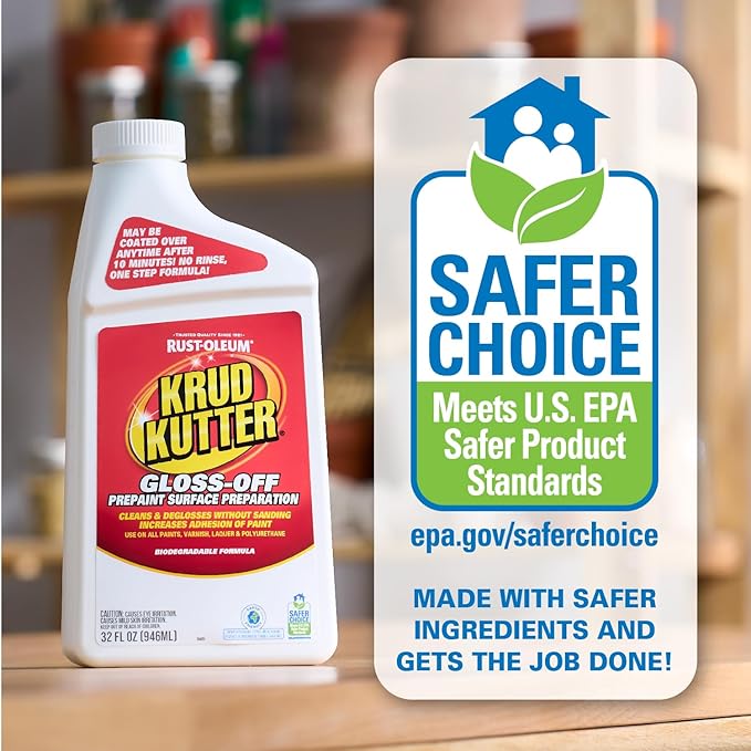 Krud Kutter GO326 Gloss Off Prepaint Surface Preparation Cleaner, 32 oz