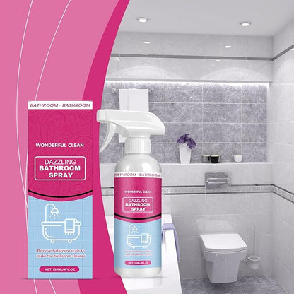 Powerful Bathroom Cleaner Spray, Hard Water Stain Remover & Descaler Foam for Shower, Tile, Glass, Scrubbing Bubbles Formula, All-Purpose Bathroom Cleaning Supplies