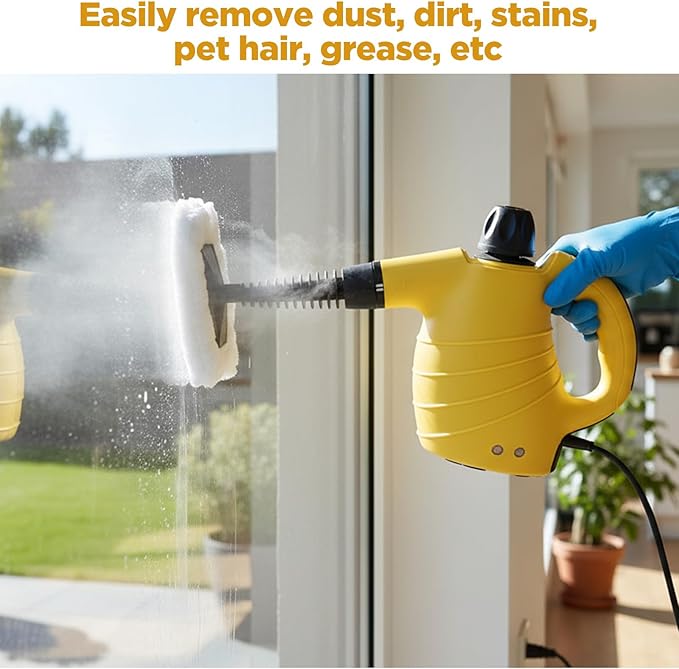 8 Pcs Steam Cleaner Pads Replacement, Reusable Microfiber Cloth Steam Mop Pads Compatible with Most Handheld & Floor Steams Cleaners for Home Cleaning