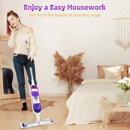 12 Pack Disposable Mop Pads for PowerMop™ Multi-Surface Floor Mop, Mopping Pad Refills for Floor Cleaning