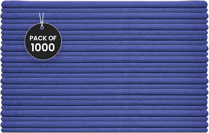 Shop Towels (Blue, 1000-Pack) - Bulk Cleaning Towel in a Bag, Mechanic Cotton Wipes for Car Maintenance, Auto Mechanics & Garage, Wipe Grease & Oil, Machine Wash & Reusable