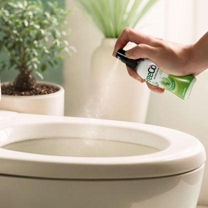 Freeco Before-you-go Toilet Spray | Stops odour Before it Begins with Essential Oils | Ideal for Home, Office, Public Spaces & Travel | Variety 3-Pack 3x60ml: 2 Citrus Scent & 1 Lavender Scent