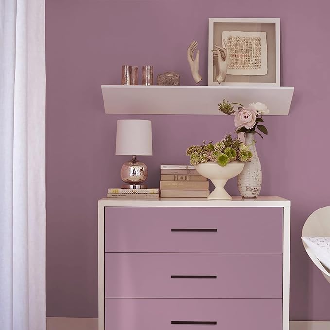 HeloHo Pink Wallpaper Peel and Stick Contact Paper Self-Adhesive Removable Vinyl Wall Paper Thickening Upgrade Embossed Renter Friendly Wallpaper for Girls Room Cabinets Countertop Bedroom 118"X15.7"