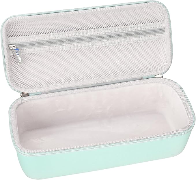 Hard Travel Carrying Case for Conair Handheld Garment Steamer, Mint Green Portable Storage Case fits for Conair Small Size Travel Steamer with Dual Voltage for Worldwide Use(Case Only)