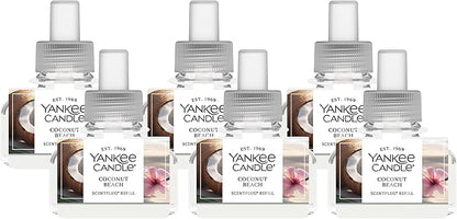 Yankee Candle Coconut Beach ScentPlug Refills (Pack of 6)