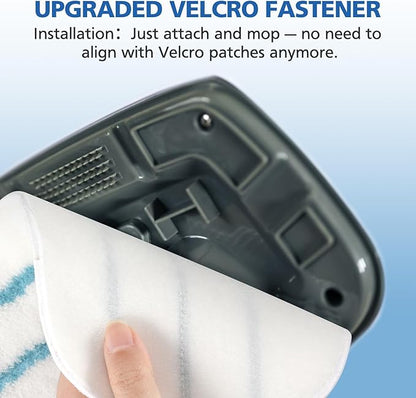 LINNIW 6 Pack Replacement Steam Mop Pads Compatible for PurSteam ThermaPro 10-in-1