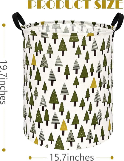 Round Laundry Basket Storage Bins Nursery Hamper Gift Baskets for Home,Office,Home Decor