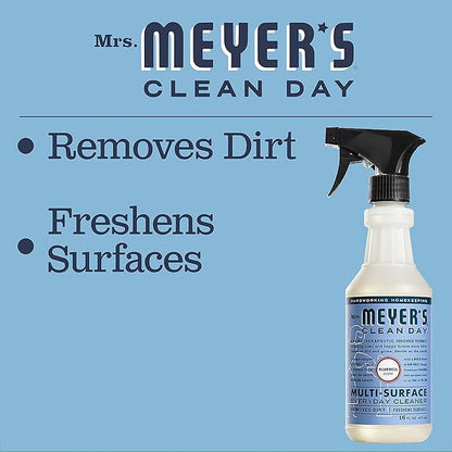 Mrs. Meyer's Clean Day Multi-Surface Everyday Cleaner, Bluebell Scent, 16 ounce bottle (Pack of 2)