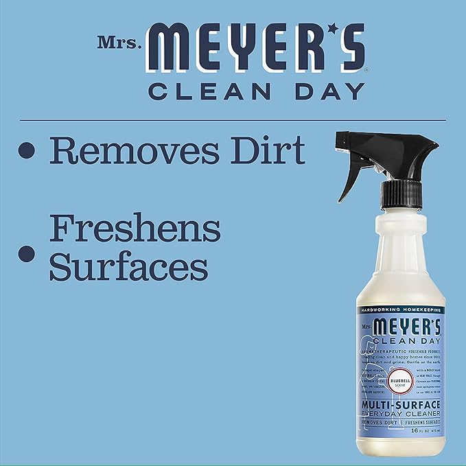 MRS. MEYER'S CLEAN DAY All-Purpose Cleaner Spray, Bluebell, 16 fl. oz