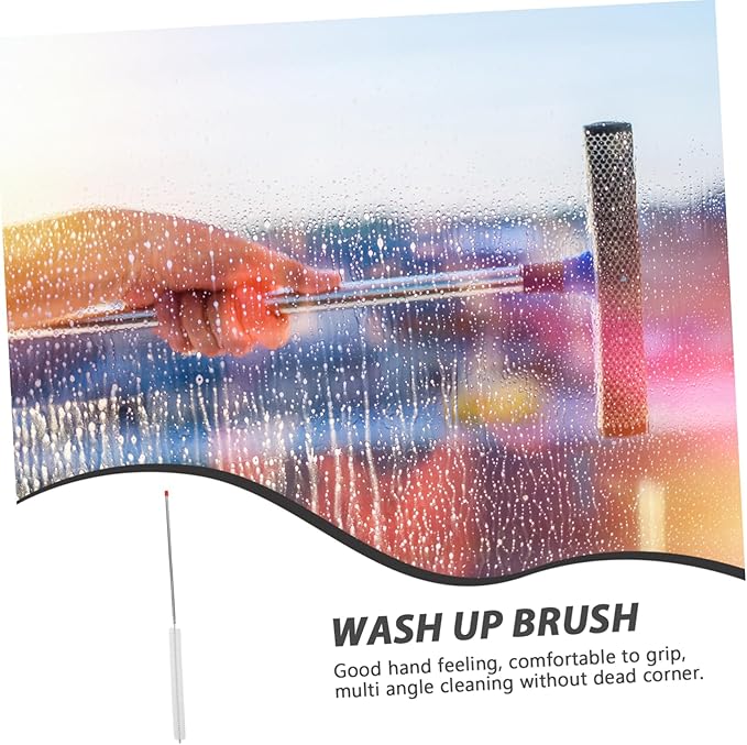 Long Handle Cleaning Tool Washing Machine Base Brush Dryer Lint Brush Vent Cleaner Car Sponge Replacement