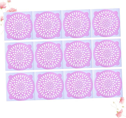 Bathroom Sink Drain Filter 30pcs Disposable Hair Filter Non-Woven Fabric Block Easy to Install and Clean