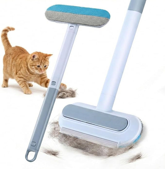 2025 New 4-in-1 Multifunctional Pet Hair Remover, Reusable Double-Sided Cleaning Brush for Couch, Carpet, Furniture, Clothes & Car