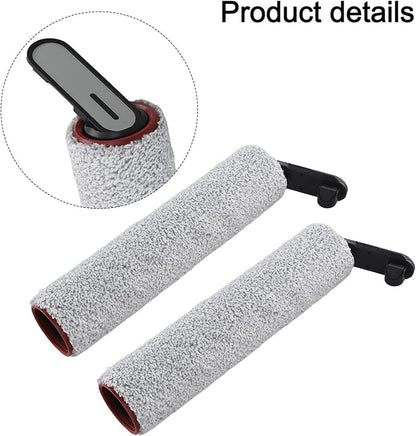 Roller Brush For Mova K20 / K30 / K30 MIX, Plastic Fiber, For Hard Floor And Carpet, Rotating Vacuum Brush Head, Vacuum Cleaning Accessories(2 PACK)