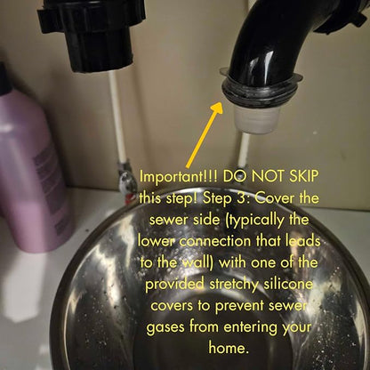 Drain Cleaining Tool for Sinks - Sink Drain Cleaner Helps Clear Clogs, Hair, Buildup, Sludge, Gunk - Better, Safer, Cleaner Unclogger than Chemicals, Liquids, Bladders, Barbed Tools, and Snakes