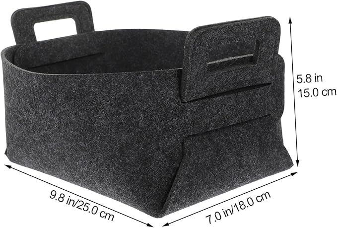 GLEAVI Foldable Laundry Basket for Nursery and Bedroom Polyester Clothes Hamper with Space Saving Design Multipurpose Storage Bin for Bathroom and Dirty Clothes Organizer Dark Gray