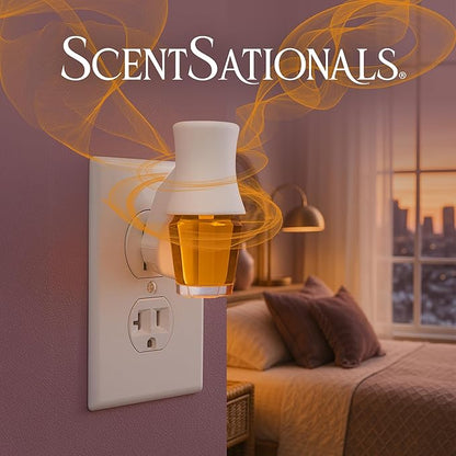 ScentSationals Twilight Pine Fragrance Oil Plug In Air Freshener Refills 3-Pack - Works with Scentsationals Wall Plugs, Long-Lasting Home Fragrance, 0.8 fl oz Each, Packaging May Vary