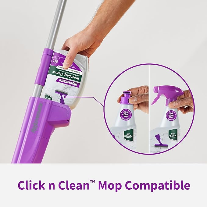 Rejuvenate Grout Deep Cleaner Cleaning Formula Instantly Removes Years of Dirt Build-Up to Restore Grout to the Original Color (32 fl oz x 2 Pack)