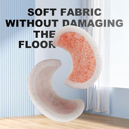 Pads for Shark Steam Scrub Mop: 12 Pack Spin Mop Refills Fit for Shark S7000 S7001 S7000C S7201 S7000AMZ S8201 S8001 Steam and Scrub Pads - Hard Floor Steam Mop Washable Pads S7001TGT