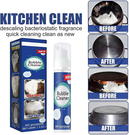 Brimetha Cleaner, Brimetha Kitchen Clean, North Moon Bubble Cleaner Foam, All-Purpose Bubble Cleaner Foam Spray Kitchen Deep Cleaning Spray (3Pcs)