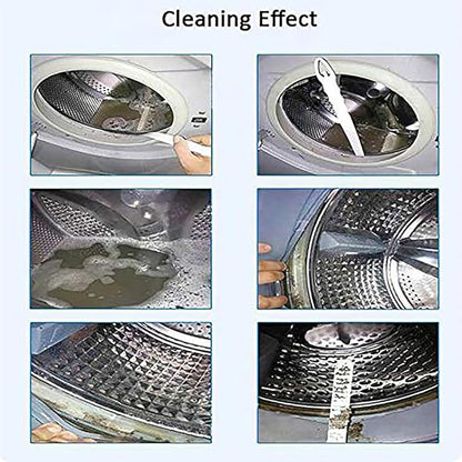 Rolling Washing Machine Cleaning Brush Long Flexible Cleaning Brush Durable Nylon Washer Drum Brush Cleaner Dryer Vent Cleaning Tool Cleaner Kit for Home Bathroom (2)