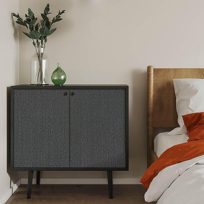 Heroad Grey Peel and Stick Wallpaper Modern Contact Paper Dark Grey and Black Wall Paper Renter Friendly Removable Vinyl Self-Adhesive Waterproof for Bathroom Bedroom Cabinet and Drawer 15.7" x 393"