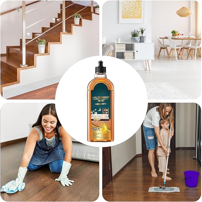 Floor Cleaning Solution - Mopping Liquid, surfece Polisher | 500ml Multi-Purpose Degreaser for Kitchen Granite Laminate Tile, Bathroom Shine Enhancer, Deep Cleaner Maintenance Agent Tool