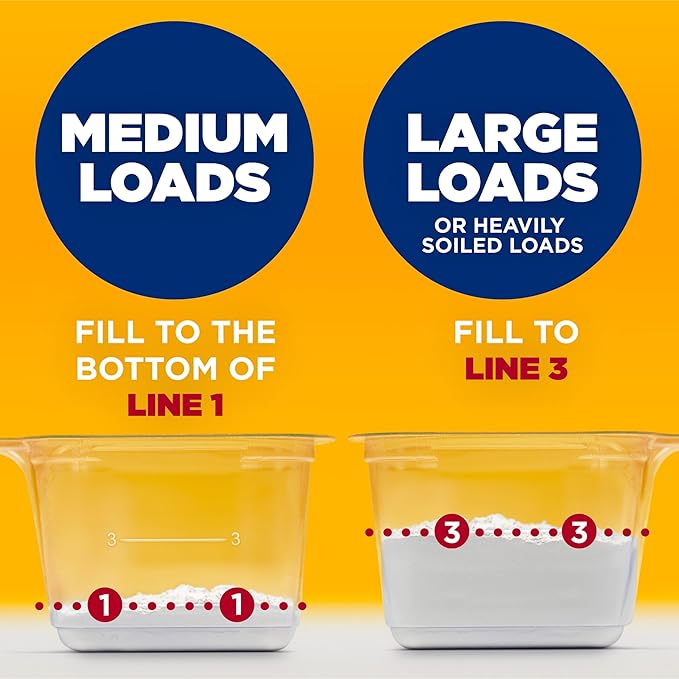 ARM & HAMMER Powder Laundry Detergent, Alpine Clean, 9.56 lb, 155 Loads