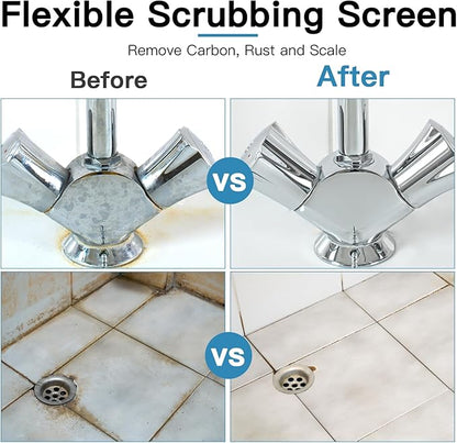 Toilet Cleaner Hard Water, 2024 Newly Upgraded Toilet Cleaning Screens Hard Water Remove Pads for Stain Calcium Deposits Scrubber(30PCS)