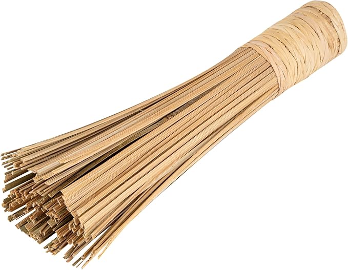 Restaurantware Bamboo Wok Brush 1 Pack 11 Inches Bamboo Bristle Scrubber with Ergonomic Long Handle, Cleaning Tool for Stuck Food, Durable Kitchen Brush Scrubber