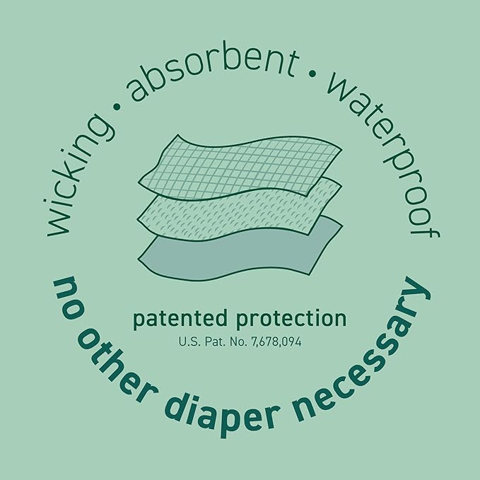 Green Sprouts Unisex Swim Diaper Navy Solid-12 Months