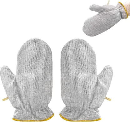 Steel Wire Dishwashing Glove, Glove for Kitchen Cleaning, Reusable Scrub Gloves