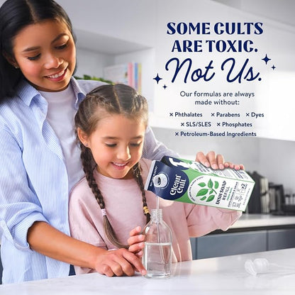 Cleancult Dish Soap Liquid Refills (32oz, 1 Pack) - Dish Soap that Cuts Grease & Grime - Free of Harsh Chemicals - Paper Based Eco Refill, Uses 90% Less Plastic - Sweet Basil
