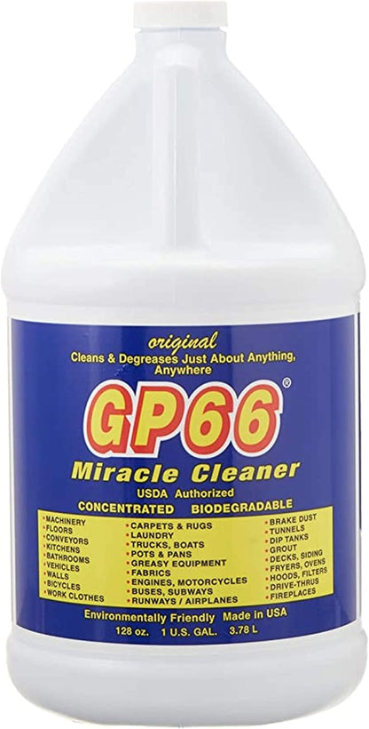 GP66 Green Miracle Cleaner- Gallon All-Purpose Heavy Duty Cleaner, Made in USA