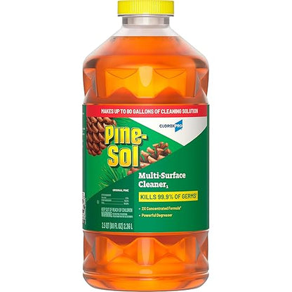 CloroxPro Pine-Sol Multi-Surface Cleaner, All Purpose Cleaner, Original Pine, 80 Fluid Ounces (Package May vary)