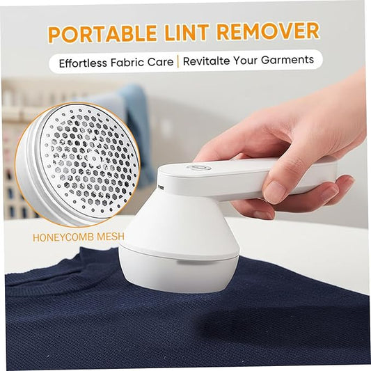 Pilling Remover, Fabric Shaver Rechargeable & Lint Remover Electric Clothes Shaver with Safety Lock 1200mAh Tool for Sweaters, Blankets, Couches